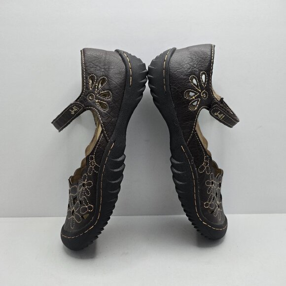 J-41 Adventure | brown granola sporty mary jane sneakerina shoes | WMS 7.5 - Picture 8 of 9